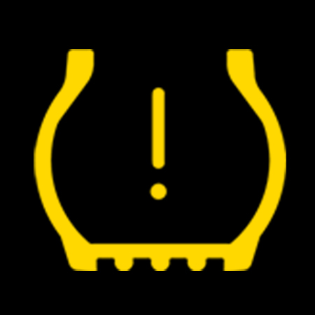 BMW Dashboard Symbol Tire Pressure